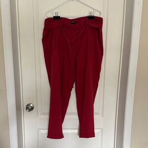 Torrid plus size 2 red women's slacks